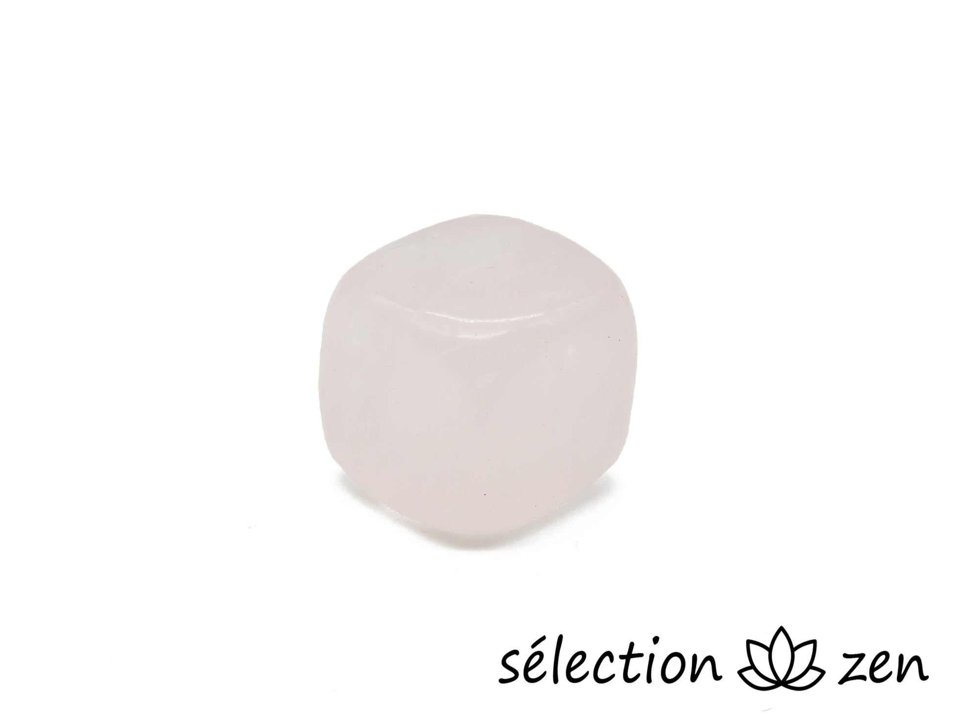 selection zen pierre roulée quartz rose cube