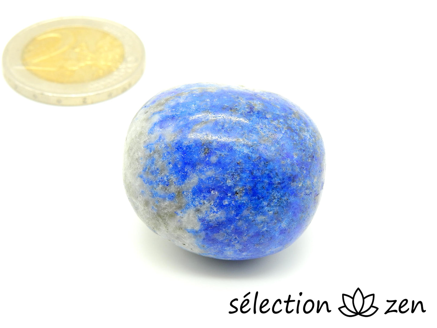 selection zen pierre roulée lapis lazuli 31g